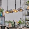 Mertola Suspension, Suspension Ambre, Fumé, 4 lumières
