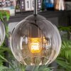 Koyoto Suspension, Boule lumineuse, Suspension Clair, Fumé, 4 lumières