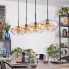 Mertola Suspension, Suspension Ambre, Clair, 4 lumières