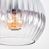 Koyoto Plafonnier, Boule lumineuse Clair, Fumé, 4 lumières