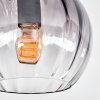 Koyoto Plafonnier, Boule lumineuse Clair, Fumé, 4 lumières