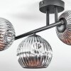 Ripoll Plafonnier, Boule lumineuse Chrome, Fumé, 3 lumières