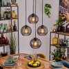 Koyoto Suspension, Boule lumineuse, Suspension Fumé, 4 lumières