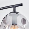 Ripoll Plafonnier, Boule lumineuse Ambre, Clair, Fumé, 4 lumières