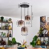 Lauden Suspension, Suspension Clair, Cuivré, 3 lumières