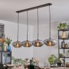 Mertola Suspension, Suspension Fumé, 4 lumières