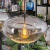 Mertola Suspension, Suspension Clair, Fumé, 4 lumières
