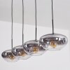 Mertola Suspension, Suspension Clair, Fumé, 4 lumières