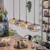Mertola Suspension, Suspension Ambre, Clair, Fumé, 4 lumières