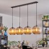 Koyoto Suspension, Boule lumineuse, Suspension Ambre, 4 lumières