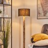 Bassagoda Lampadaire Écru, Noir, 1 lumière