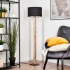 Bassagoda Lampadaire Écru, Noir, 1 lumière