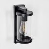 Telhada Lampe murale d´extérieur, Applique murale Noir, 1 lumière