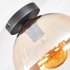 Koyoto Plafonnier, Boule lumineuse Ambre, Clair, 1 lumière