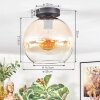 Koyoto Plafonnier, Boule lumineuse Ambre, Clair, 1 lumière