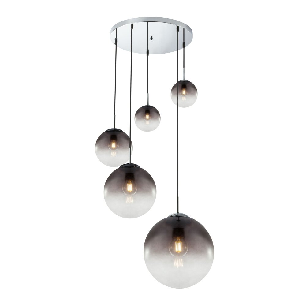 Suspension Globo VARUS Nickel mat, 5 lumières main product photo