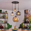 Koyoto Suspension, Boule lumineuse, Suspension 30 cm Ambre, Clair, Fumé, 4 lumières