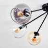 Koyoto Plafonnier, Boule lumineuse 77.5 cm Ambre, Clair, Fumé, 6 lumières