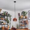 Koyoto Suspension, Boule lumineuse, Suspension Clair, Cuivré, 1 lumière