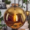 Koyoto Suspension, Boule lumineuse, Suspension Or, 1 lumière