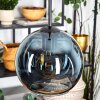 Koyoto Suspension, Boule lumineuse, Suspension Bleu, 1 lumière