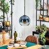 Koyoto Suspension, Boule lumineuse, Suspension Bleu, Clair, 1 lumière