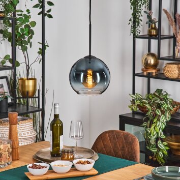 Koyoto Suspension, Boule lumineuse, Suspension Bleu, Clair, 1 lumière