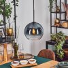 Koyoto Suspension, Boule lumineuse, Suspension Bleu, Clair, 1 lumière