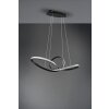 Suspension Reality Sansa LED Noir, 1 lumière