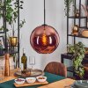 Koyoto Suspension, Boule lumineuse, Suspension Cuivré, 1 lumière