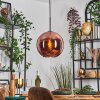 Koyoto Suspension, Boule lumineuse, Suspension Cuivré, 1 lumière