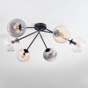 Koyoto Plafonnier, Boule lumineuse 77.5 cm Ambre, Clair, Fumé, 6 lumières