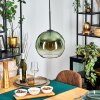 Koyoto Suspension, Boule lumineuse, Suspension 25 cm Vert, Clair, 1 lumière