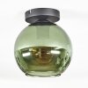 Koyoto Plafonnier, Boule lumineuse Vert, 1 lumière