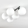 Chehalis Plafonnier, Boule lumineuse Blanc, 5 lumières