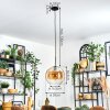 Koyoto Suspension, Boule lumineuse, Suspension 30 cm Ambre, Clair, 1 lumière