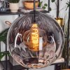Koyoto Suspension, Boule lumineuse, Suspension 30 cm Clair, Fumé, 1 lumière