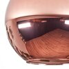 Koyoto Plafonnier, Boule lumineuse Cuivré, 1 lumière