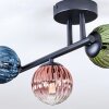 Chehalis Plafonnier, Boule lumineuse Bleu, Vert, Clair, Cuivré, 3 lumières