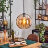 Koyoto Suspension, Boule lumineuse, Suspension Ambre, 1 lumière