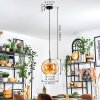 Koyoto Suspension, Boule lumineuse, Suspension Ambre, 1 lumière