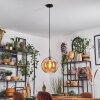 Koyoto Suspension, Boule lumineuse, Suspension Ambre, 1 lumière