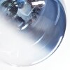 Chehalis Plafonnier, Boule lumineuse Bleu, Vert, Clair, Cuivré, 5 lumières
