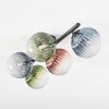 Chehalis Plafonnier, Boule lumineuse Bleu, Vert, Clair, Cuivré, 5 lumières