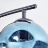 Ripoll Plafonnier, Boule lumineuse Bleu, Chrome, Vert, Cuivré, Fumé, 4 lumières