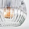 Ripoll Plafonnier, Boule lumineuse Clair, Fumé, 4 lumières