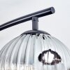 Ripoll Plafonnier, Boule lumineuse Ambre, Clair, Fumé, 4 lumières