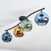 Ripoll Plafonnier, Boule lumineuse Bleu, Or, Vert, 4 lumières