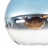 Koyoto Plafonnier, Boule lumineuse 12 cm Bleu, Clair, 1 lumière