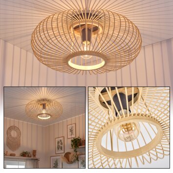 Oravi Plafonnier Noir, 1 lumière